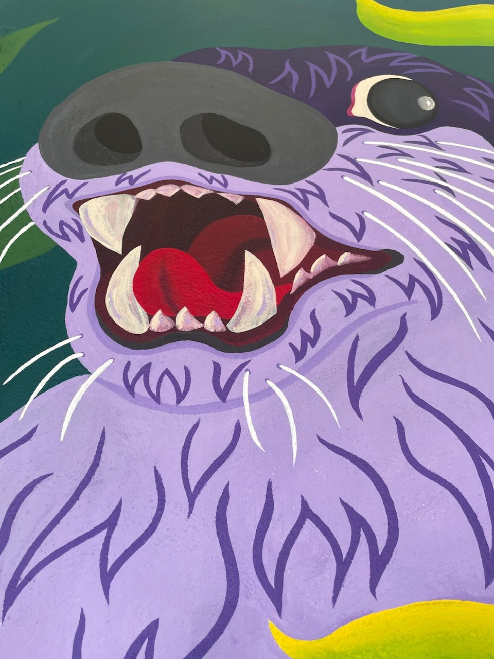 Otter Boops mural, view 7.